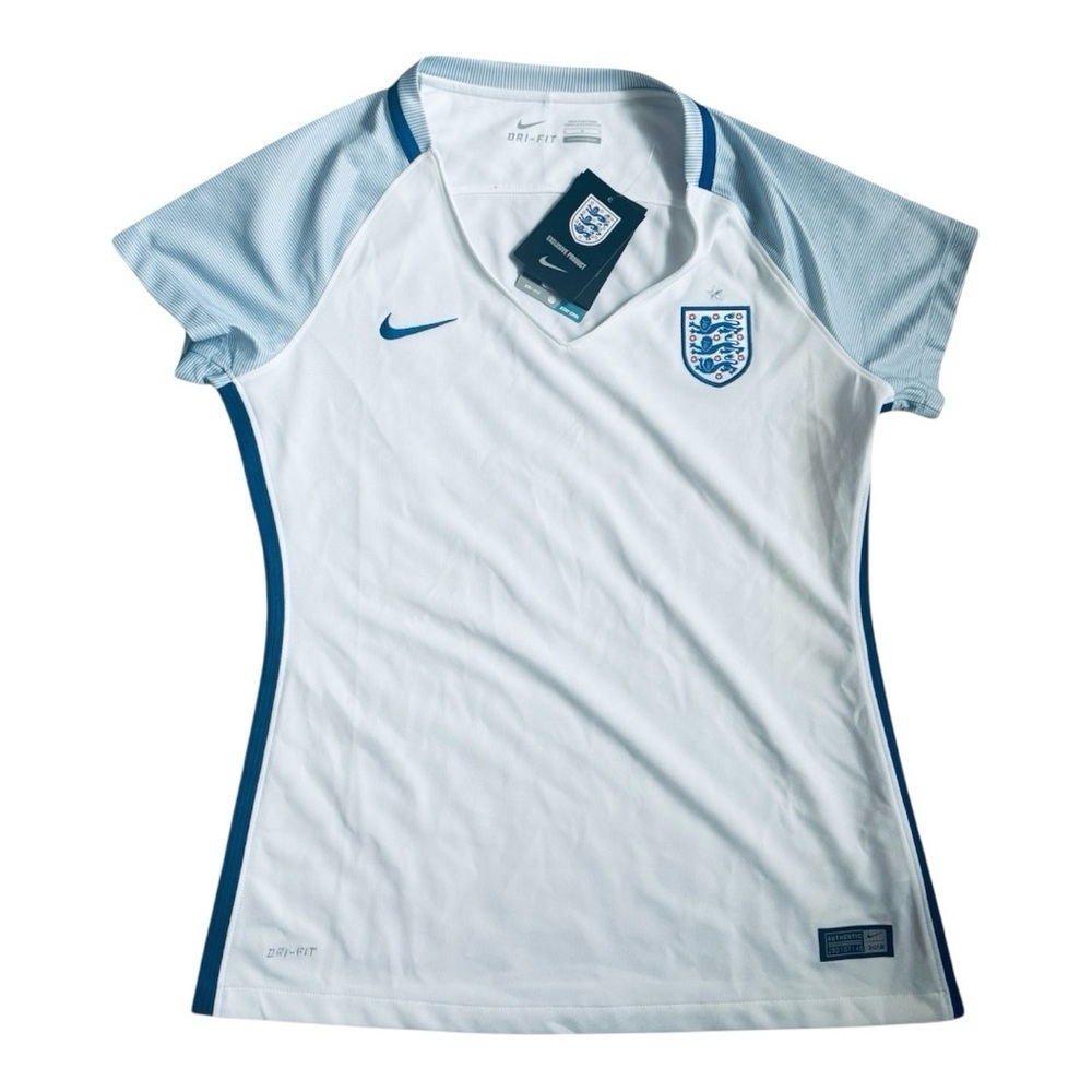 2016-18 England Women’s Nike Home National Football Jersey Size: M